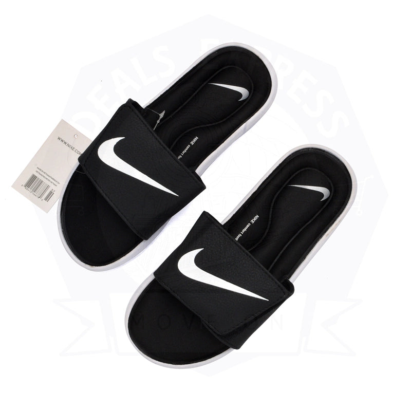 NIKE FOAMED SLIDS BLACK