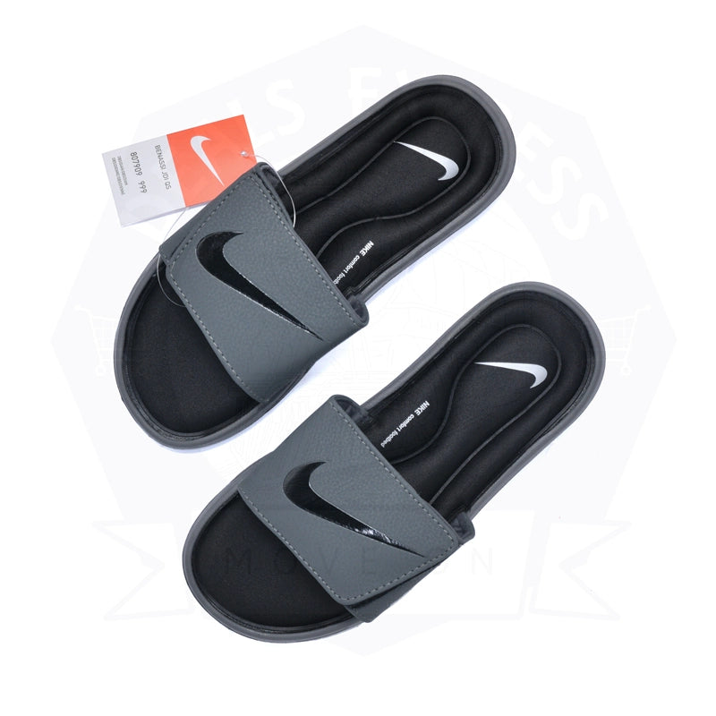 NIKE FOAMED SLIDS GREY