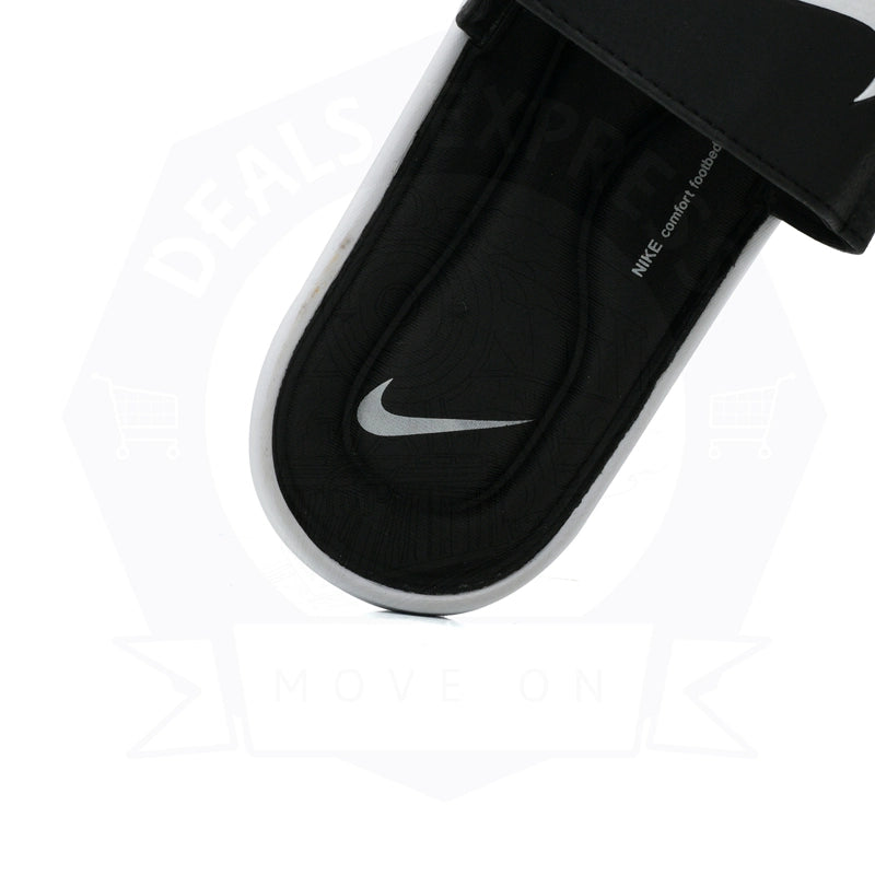 NIKE FOAMED SLIDS BLACK