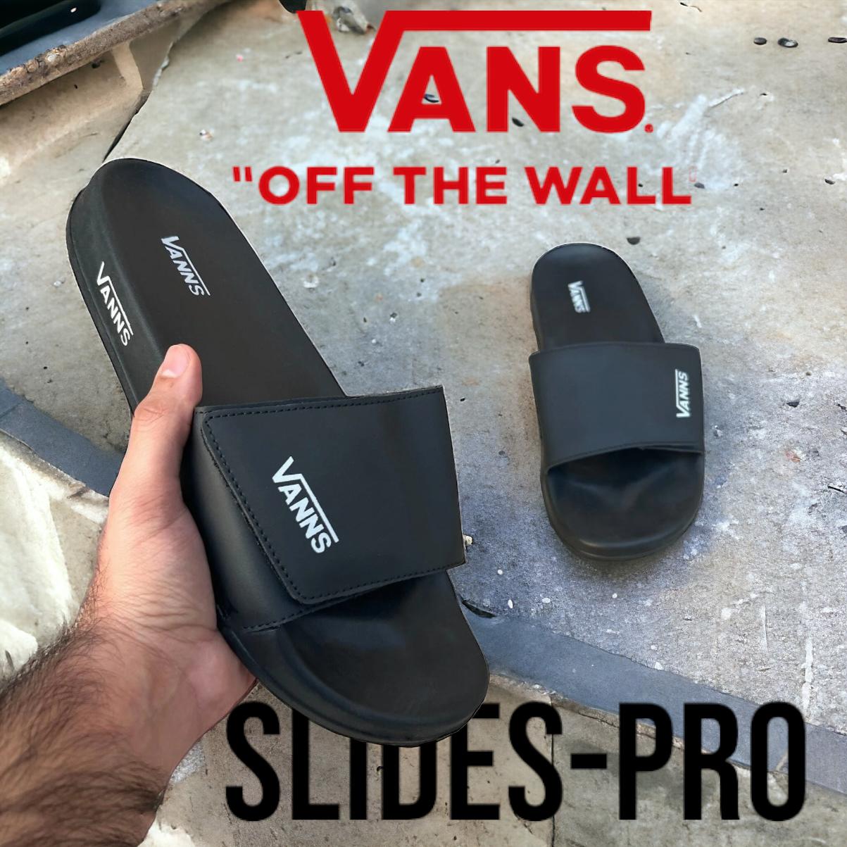 VANS SLIPPER BLACK ( VS - 001 )