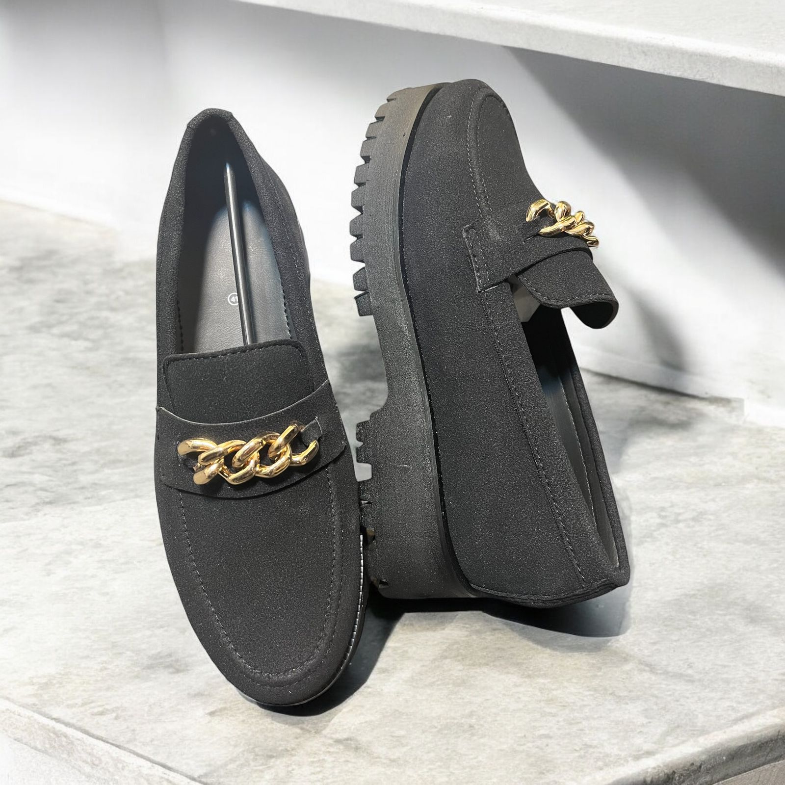 LATEST ARTICLE OF LOAFERS BLACK COLOUR