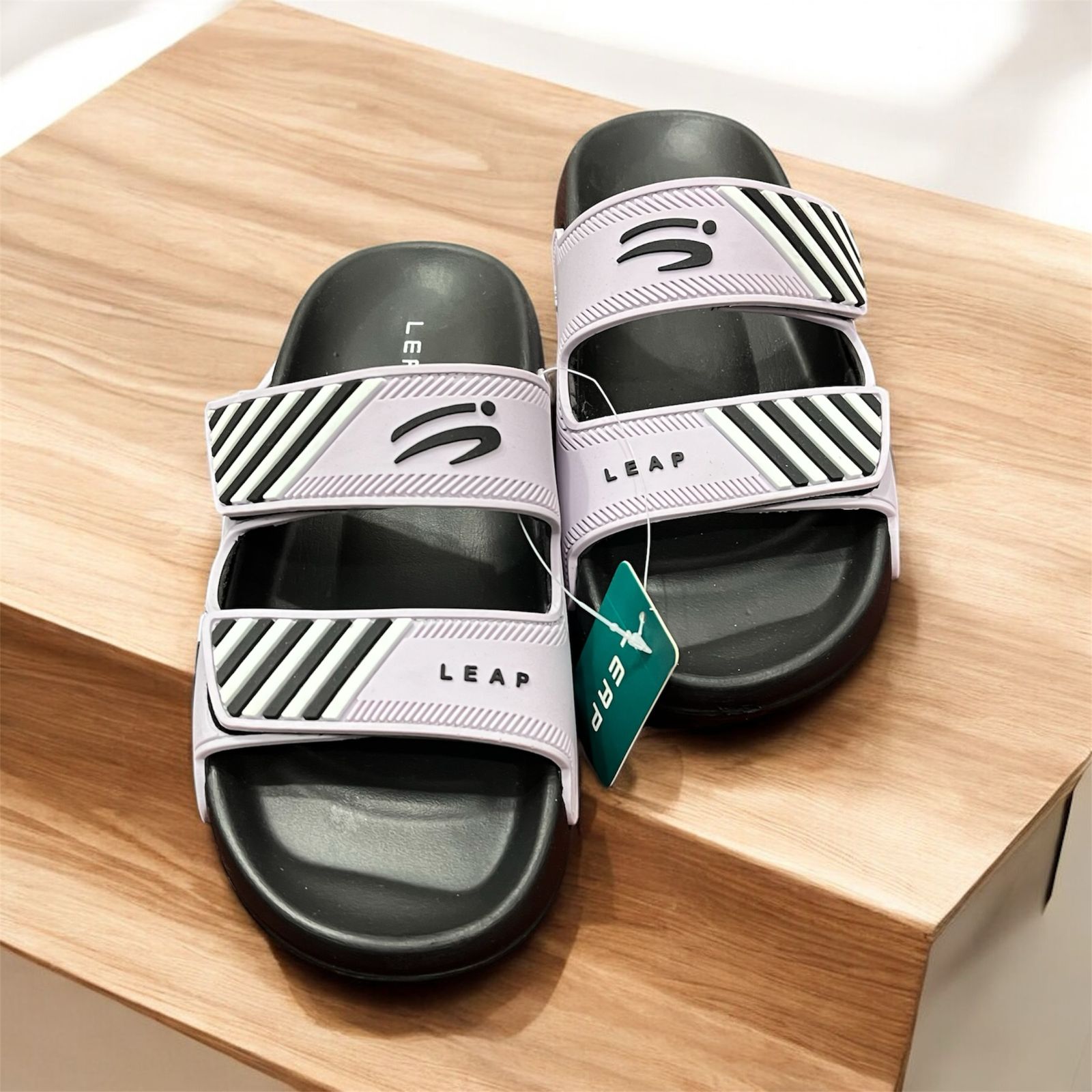 LEAP DOUBLE STRAPS PURPLE BLACK