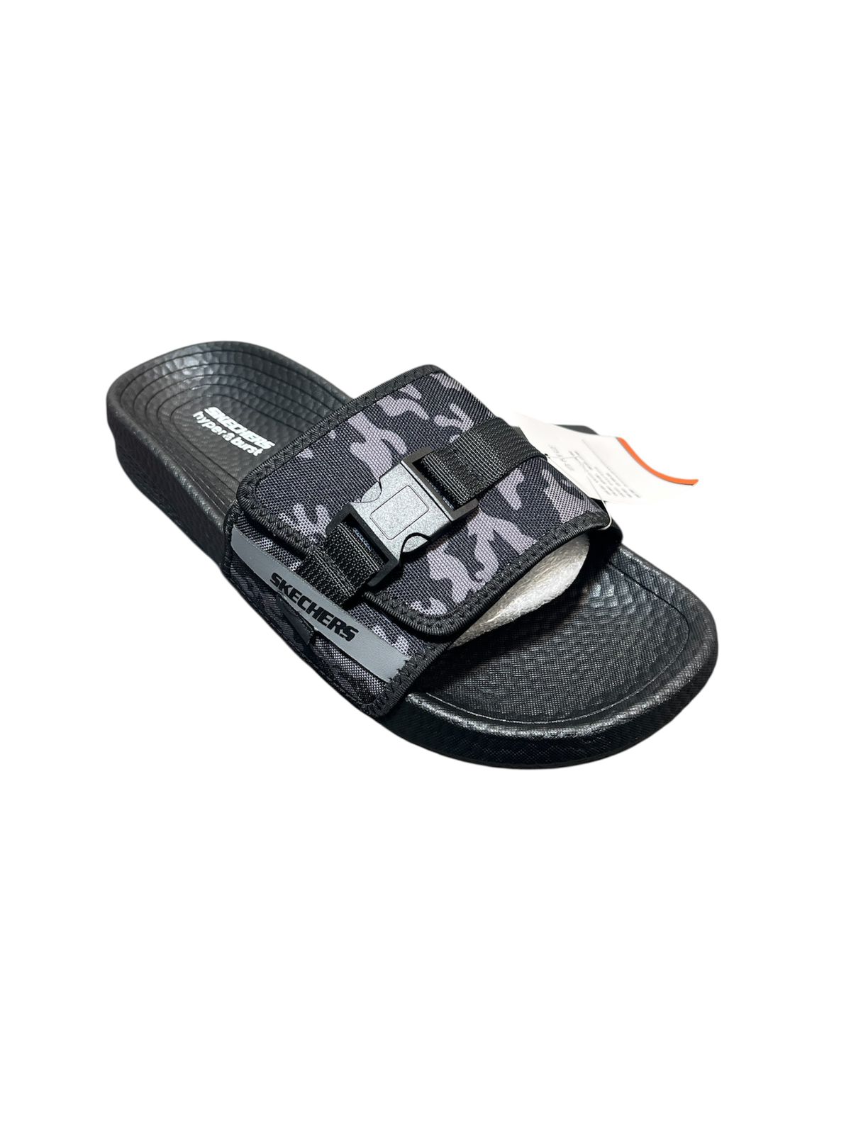 SKETCHERS SLIDS CAMO BLACK