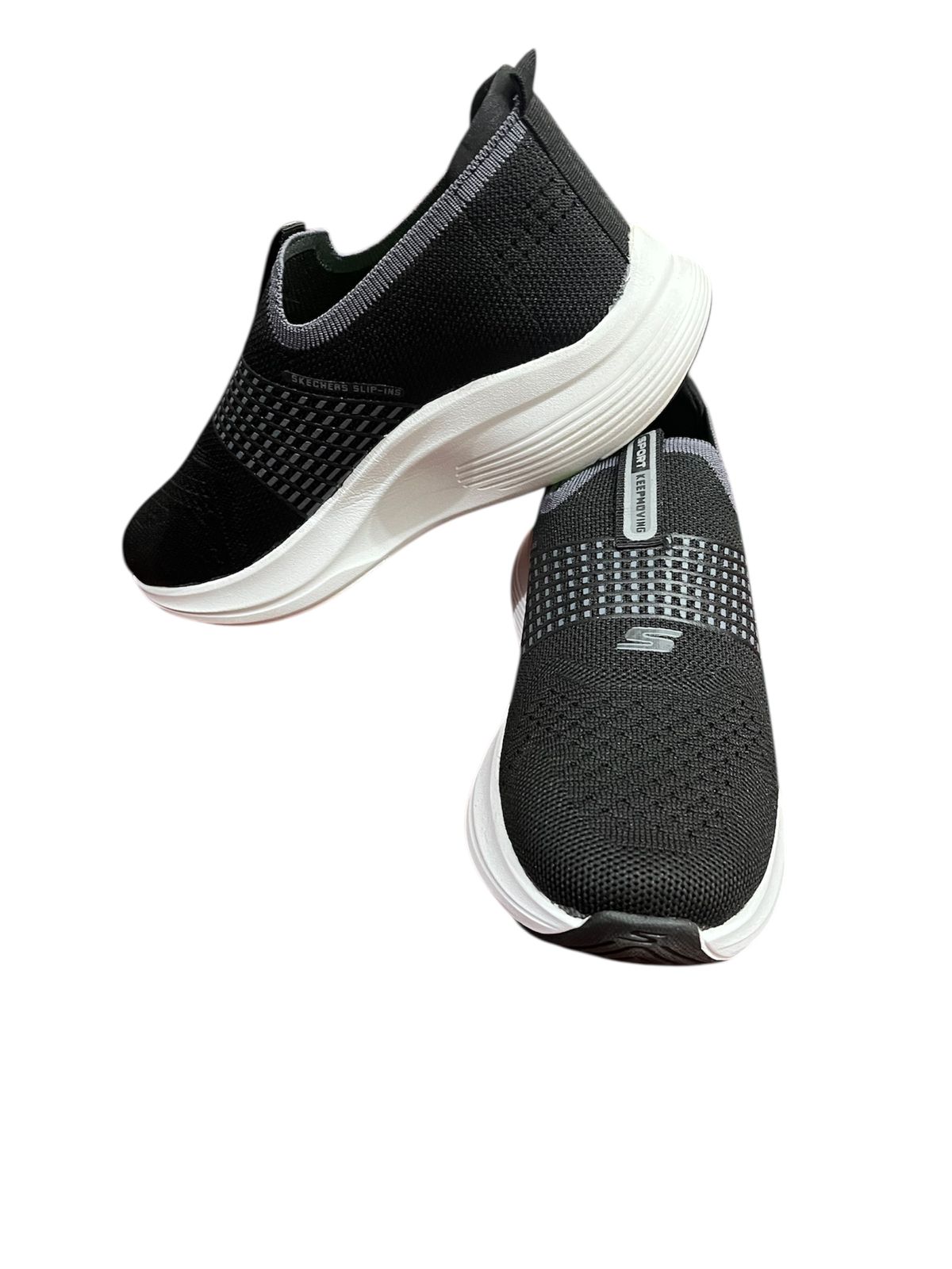 SKETCHERS SHOES BLACK(LAT0814)