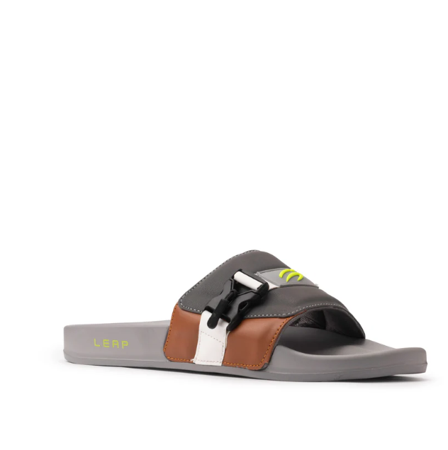 LEAP LOCK SLIDS GREY