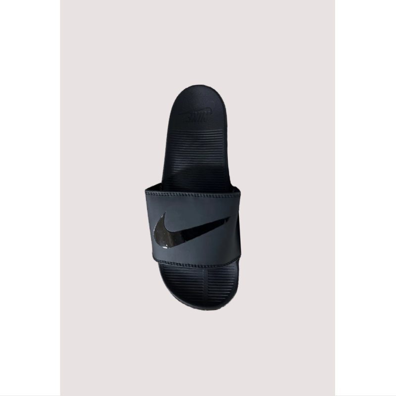 NIKE FULL DARK GREY  TICK REBELLION ADELIDE SLIDE